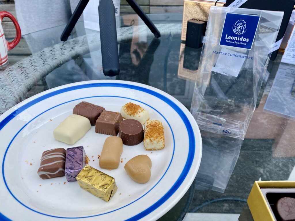 ベルギー、チョコ