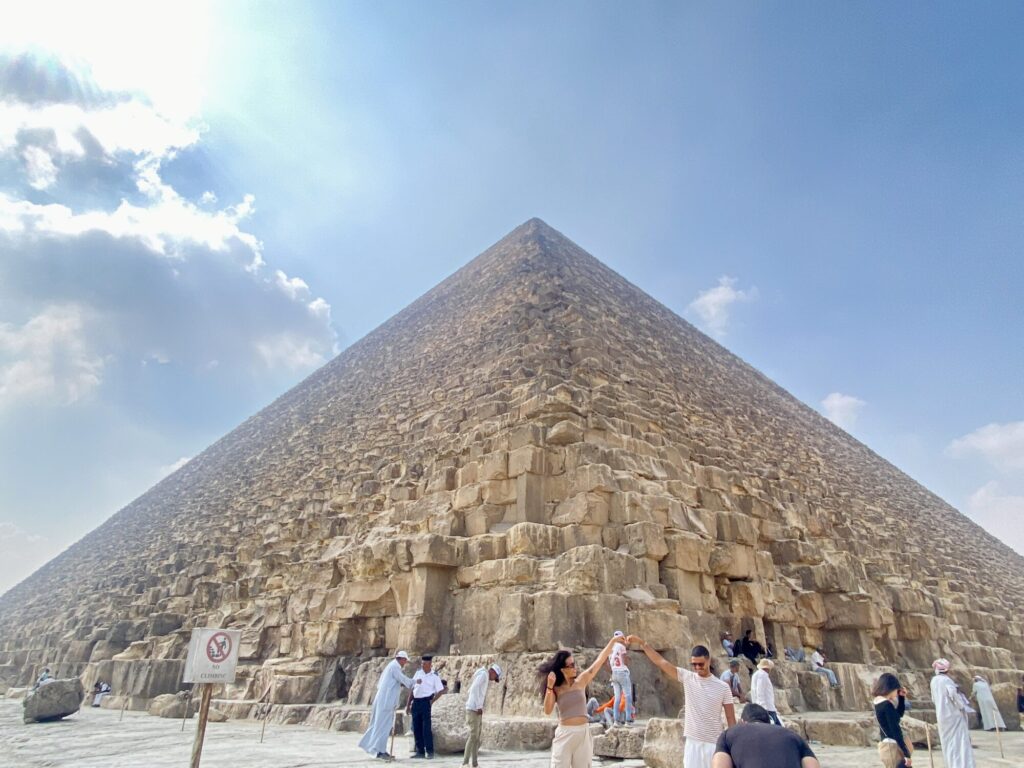エジプト、ギザ、カイロ、ピラミッド
