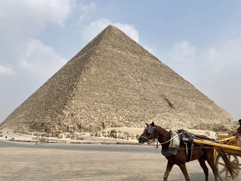 エジプト、ギザ、カイロ、ピラミッド