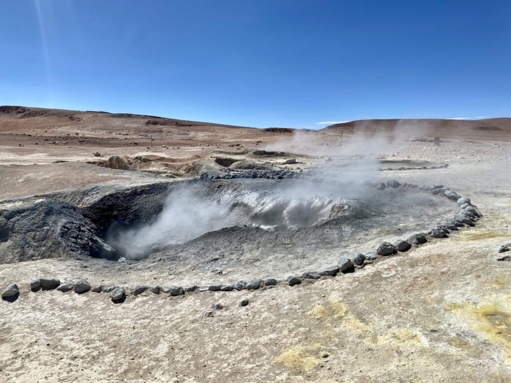 チリ、ボリビア、ウユニ塩湖