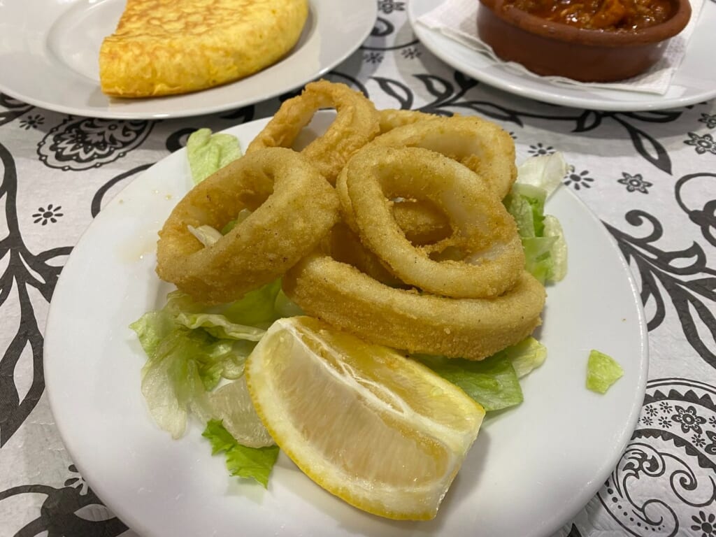 トレドで食べたタパス